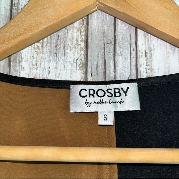 Crosby by Mollie Burch Anya 2 Tone Blouse - Picture 6 of 6